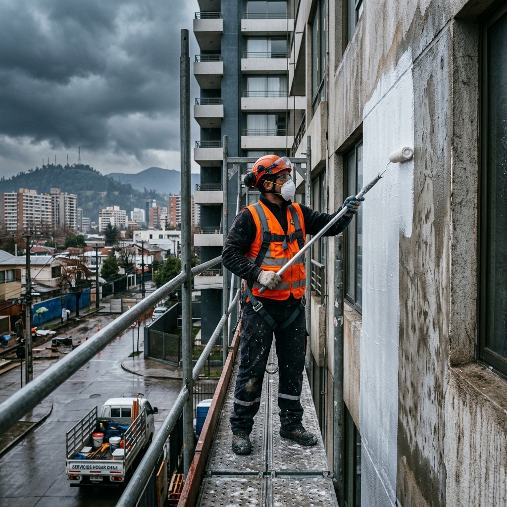Pintura e Impermeabilización de Fachadas: Preparación para el Invierno y Precios por m²
